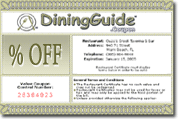 Sample of a coupon